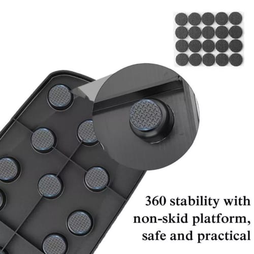 17-in-1 Premium 30-Hole Push-Up Board Set – Ultimate Home Gym Equipment with Resistance Bands for Full Body Workout, Correct Posture & Wrist Protection