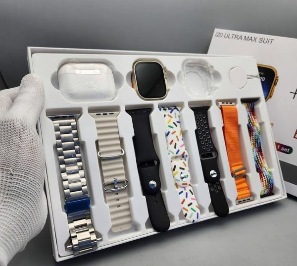 12 In 1 Ultra Smart Watch + Air pods Pro 2 ANC Buzzer Edition